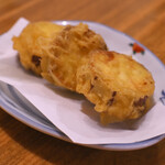 みっちゃんそば - 甘藷(さつまいも)の天ぷら@税込380円