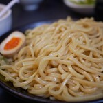 びんびん - 極太つけ麺 特大 茹前400g