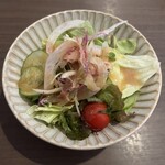 れすとらん仔馬 - ランチのサラダ