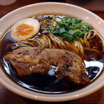 麺と肉 だいつる - シン肉そば 醤油 0辛　１０杯目