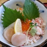 サガミ - 本ずわい蟹の北海丼