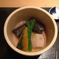 ぎんざ 一二岐 - 野菜の炊き合わせ
