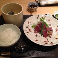 ぎんざ 一二岐 - 鰹の藁焼き