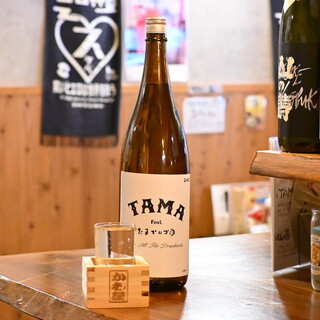 福岡の地酒ご用意！大賀酒造TAMAの日本酒がオススメ