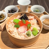【平日・土日祝】蟹といくらのわっぱ御膳　※10月4日より販売