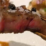 熱海・伊豆山 佳ら久 - 料理写真:黒毛和牛サーロインのグリル