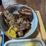 ナカガワ☆スエ食堂 - ラム肉焼き