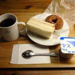 喫茶店 ピノキオ - 料理写真:ミックスセット600円