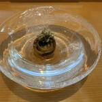 日本料理 by ザ・リッツ・カールトン日光 - 秋さんまのあぶり。なかにセロリなどがいます