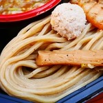 中華蕎麦 とみ田 - 201410極太ストレート麺