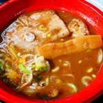 中華蕎麦 とみ田 - 201410つけ汁にも具材