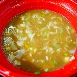 中華蕎麦 とみ田 - 201410スープ割