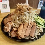 ラーメン専門 宮の森 - 冷ジロー1100円麺300g150円