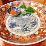 こてつ - 下関直送 とらふぐの刺身 2,138円