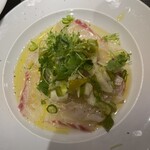 テラサナ - 鯛のカルパッチョ（セビーチェ風）