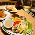 Cerdi 自由が丘 - 焼き野菜のバーニャカウダ 