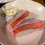 炭達磨 - 刺身盛り合わせ③