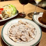 Cerdi - マッシュルームのカルパッチョ　