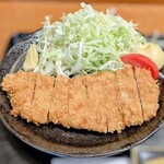 茶寮 ふ川 - 道産豚のとんかつ