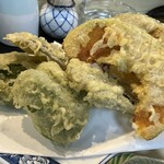 八州鮨 - 野菜天ぷら盛合せ