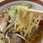 天一軒 - ラーメン麺
