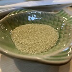 八州鮨 - 野菜天ぷら盛合せ(抹茶塩)