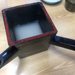 そば処おにひら - 蕎麦湯〜\( ˆoˆ )/