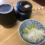 そば処おにひら - 薬味セット♪