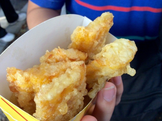 14東北復興大祭典なかの でb級グルメその6 嶽きみ天ぷら By 美味b級 なじみ 弘前 居酒屋 食べログ