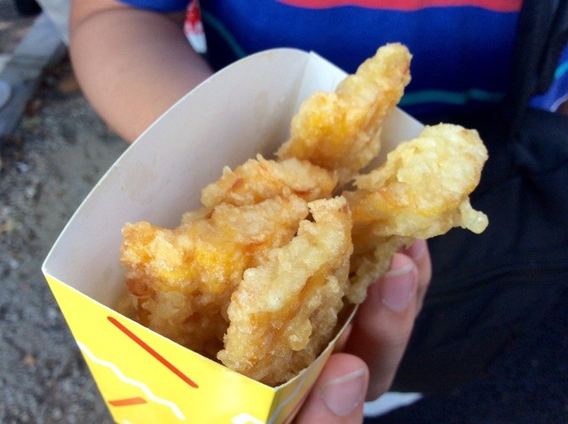 14東北復興大祭典なかの でb級グルメその6 嶽きみ天ぷら By 美味b級 なじみ 弘前 居酒屋 食べログ