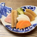 うなぎ亭 友栄 - 香の物
