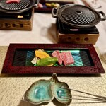 食べるお宿 浜の湯 - 肉料理 /鹿児島県産A5黒毛和牛の鉄板焼き