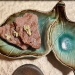 食べるお宿 浜の湯 - わさびとお塩でさっぱりと