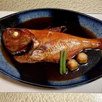 食べるお宿 浜の湯 - 名物料理 「金目鯛姿煮」