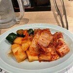 広島焼肉　肉屋のぶすけ紙屋町 - キムチ盛り合わせ