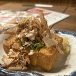 炭旬 - 厚揚げ390円（税抜）