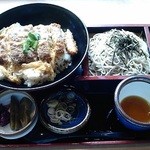 すしめん処 大京 - かつ丼めんセット