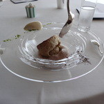 オテル・ド・ヨシノ - デザート　スフレを入れるところ