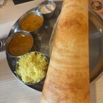 MADE IN INDIA - 料理写真:ドーサセット   1150円