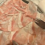 ピッツェリア エ オスタリア ダヴェッロ - 生ハム