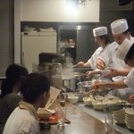 値決め食堂 - 挑戦チェフの調理風景２