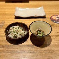 地葉はなれ - お通し