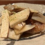 日本料理 晴山 - 北海道キンキと松茸