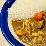 カリーライス専門店エチオピア - 海老+野菜カリー