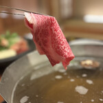北新地しゃぶしゃぶすき焼き きらく - 