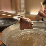 北新地しゃぶしゃぶすき焼き きらく - 