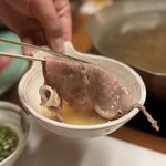 北新地しゃぶしゃぶすき焼き きらく - 