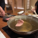 北新地しゃぶしゃぶすき焼き きらく - 