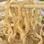 夢を語れ - 極太縮れ平麺