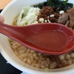 道の駅 富士吉田 軽食コーナー  - 関西風のつゆ